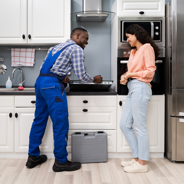 can you provide an estimate for cooktop repair before beginning any work in Crescent Mills CA